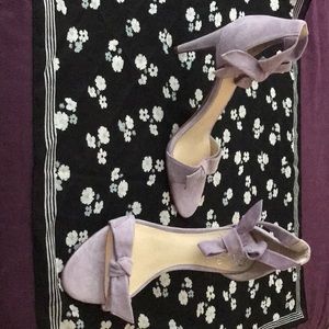 Vince Camuto Light purple suede sandals,high heels